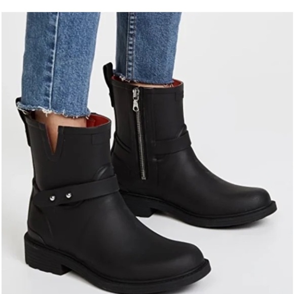 Rag & bone Moto Rain Boots - Picture 1 of 10